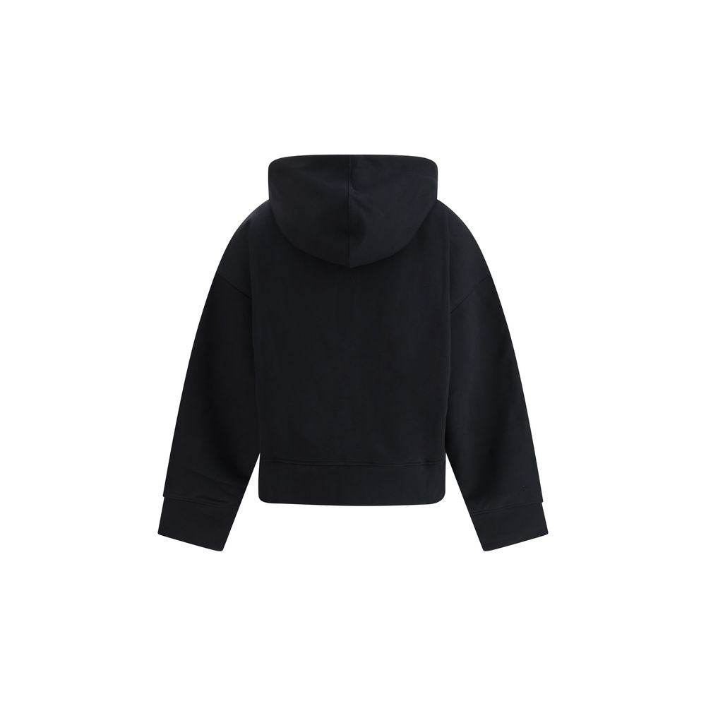 Black Cotton Sweatshirt