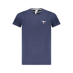 "Blue Cotton Men's T-Shirt"