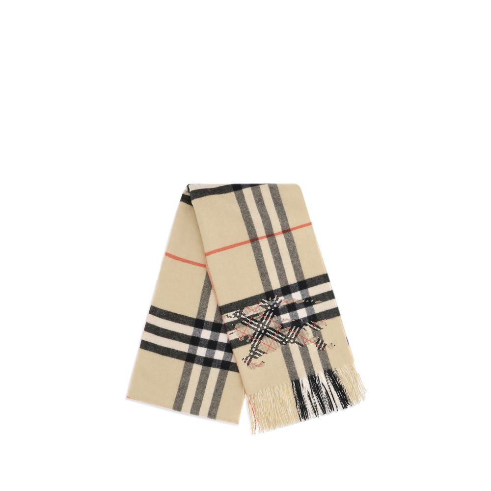 Beige Cashmere Scarf