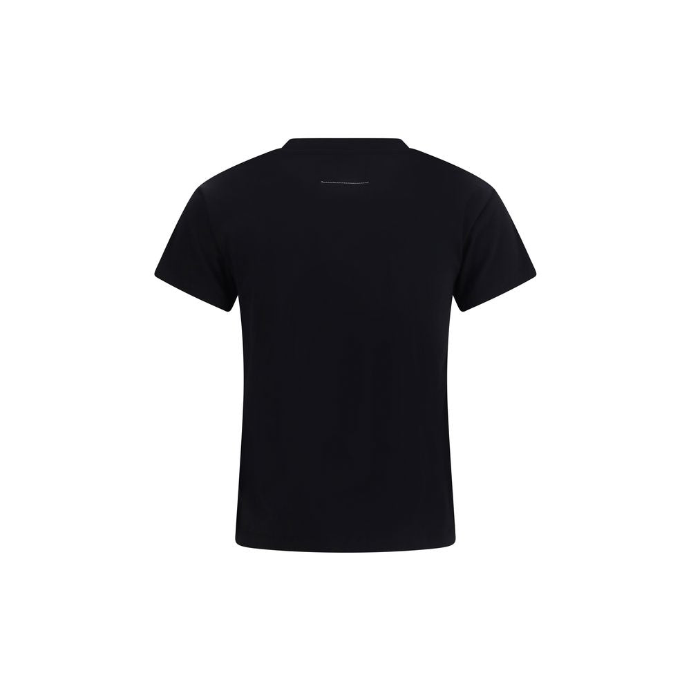 Black Cotton T-Shirt
