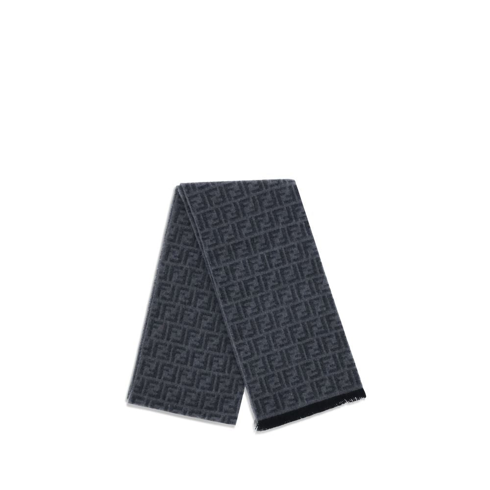 Bicolor Fleece-Wollschal