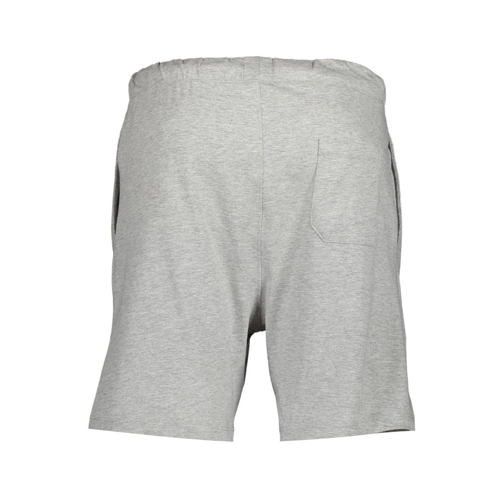 Grigio Baumwolle Herren Sweatpant Shorts
