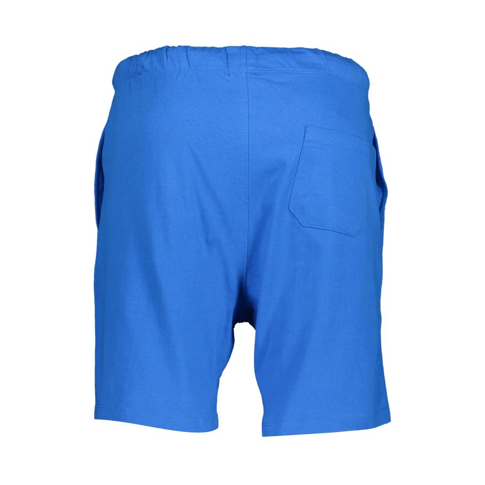 Blaue Baumwolle Herren Sport Short