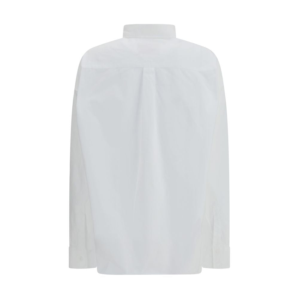 Chemise en coton blanc