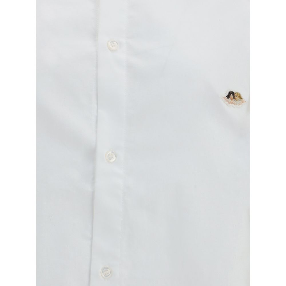 Chemise en coton blanc