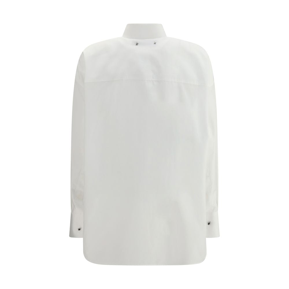 Chemise en coton blanc